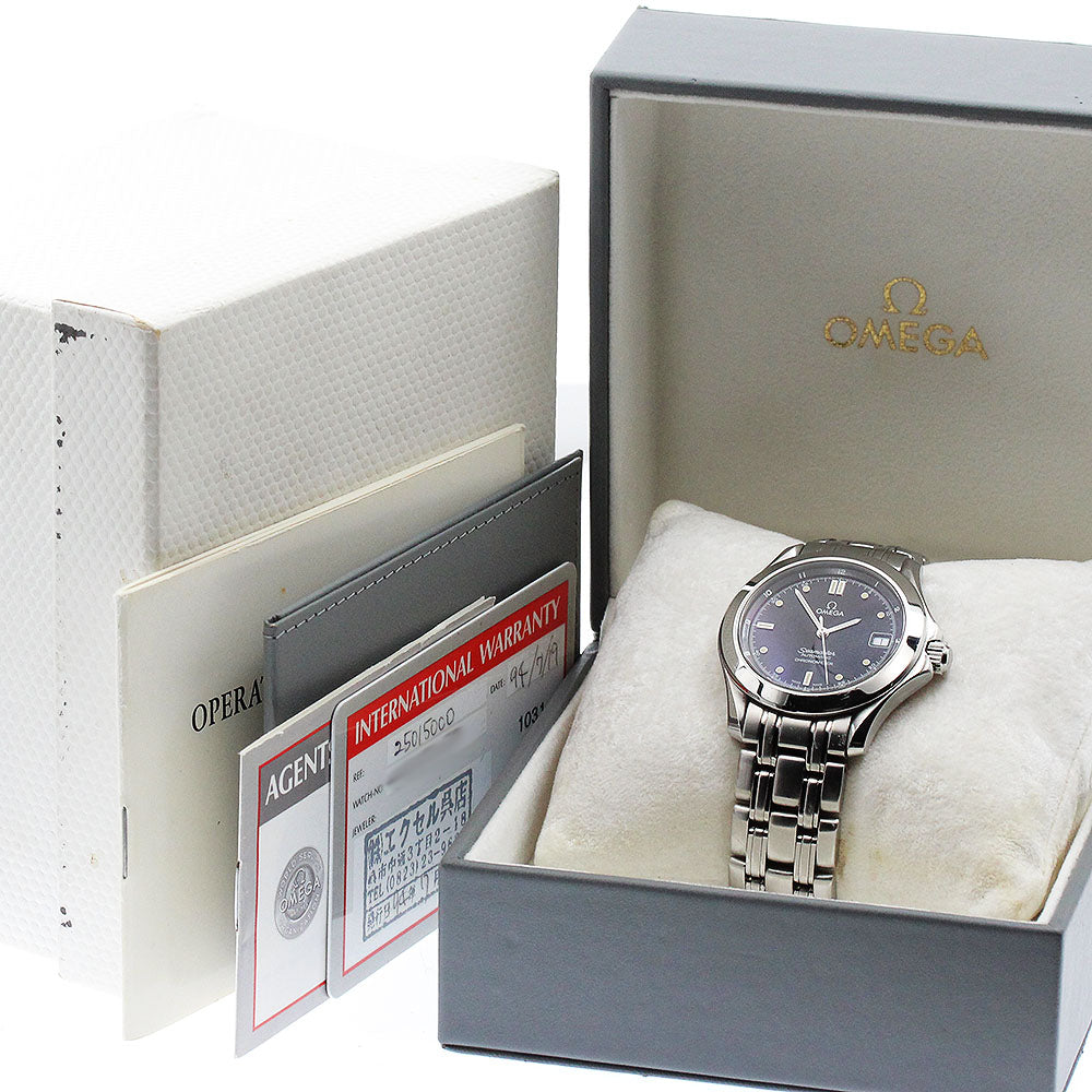 OMEGA Seamaster120 2501.50 Date chronometer black Dial Auto Men's Watch_915364