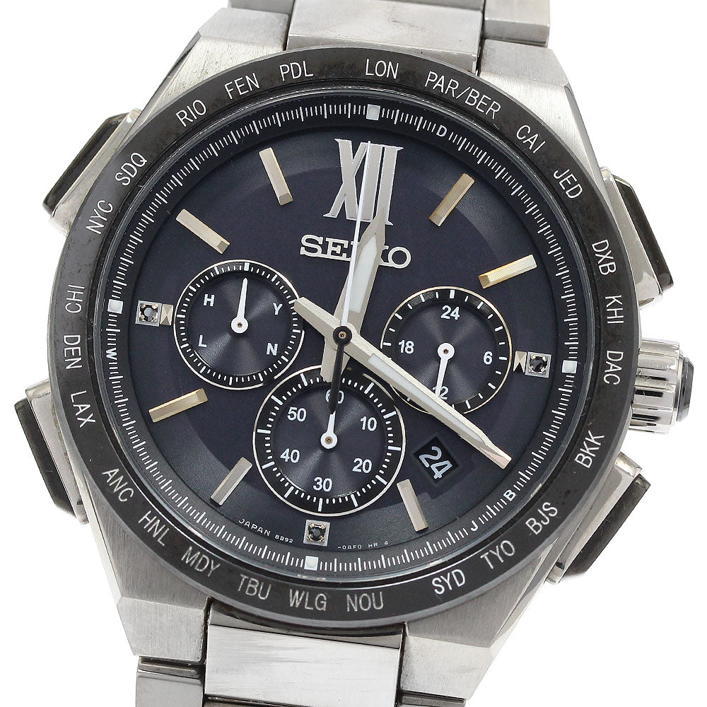 SEIKO Brights SAGA209/8B92-0AF0 Flight expert Solar Powered Radio Men's_915365