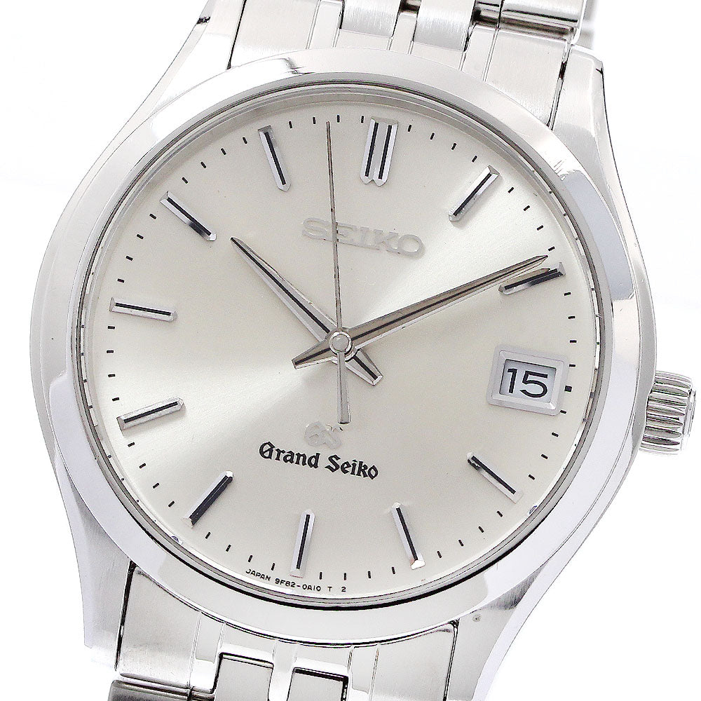 SEIKO Grand Seiko SBGV001/9F82-0A10 Date Silver Dial Quartz Men's Watch_915368