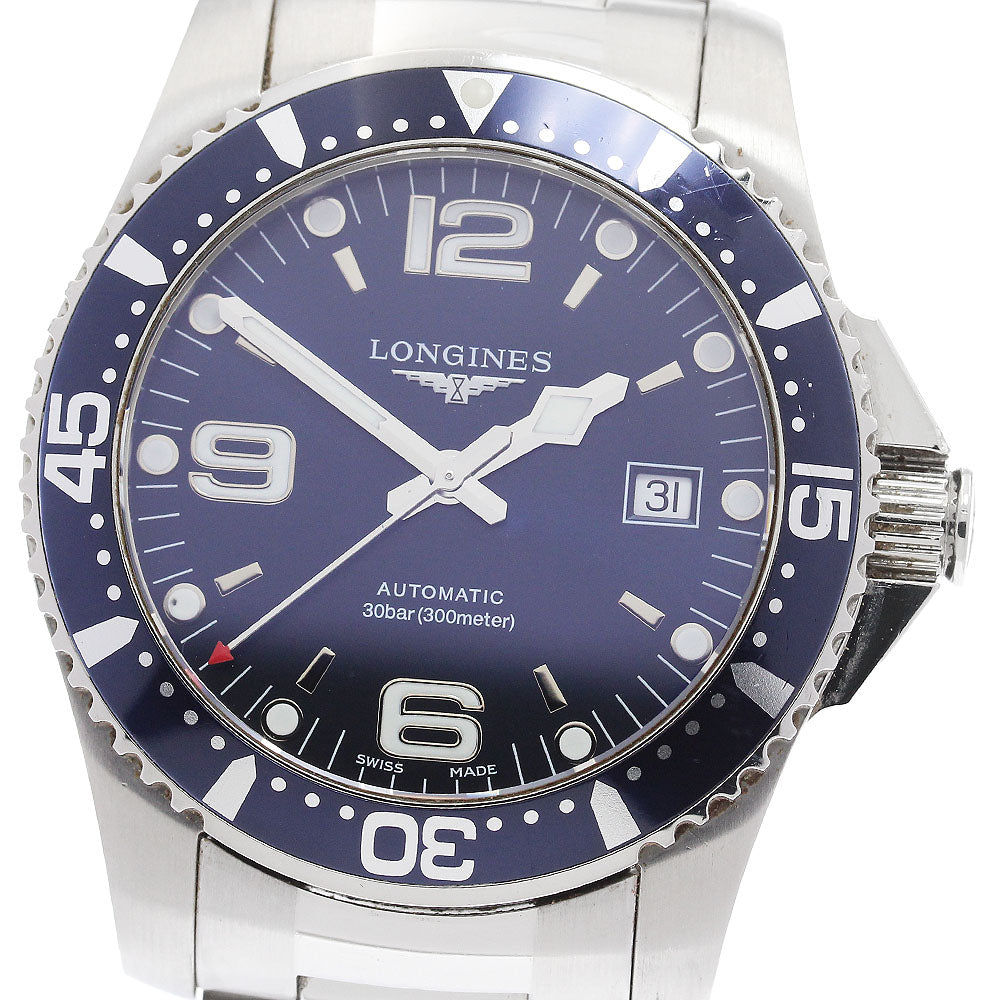LONGINES Hydro Conquest L3.742.4 Date Navy Dial Automatic Men's Watch_915370