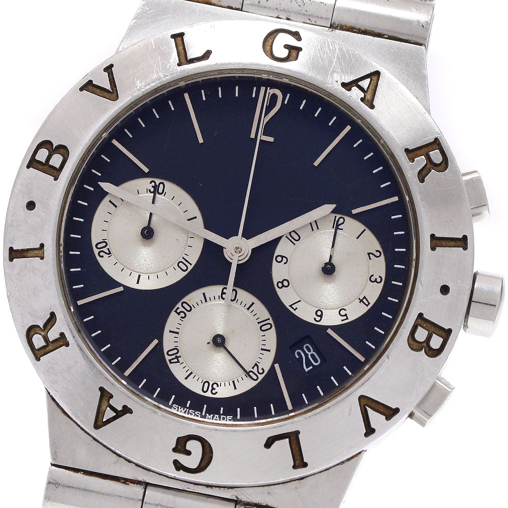 BVLGARI Diagono Sports CH35S Chronograph Date Quartz Men's Watch_915371