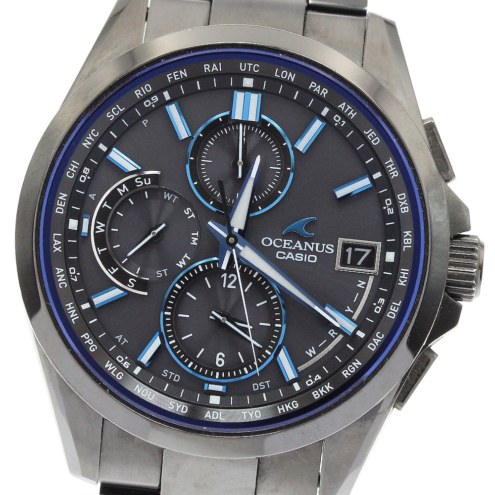CASIO Oceanus Classic Line OCW-T2600B-1AJF Solar Powered Radio Men's_915379