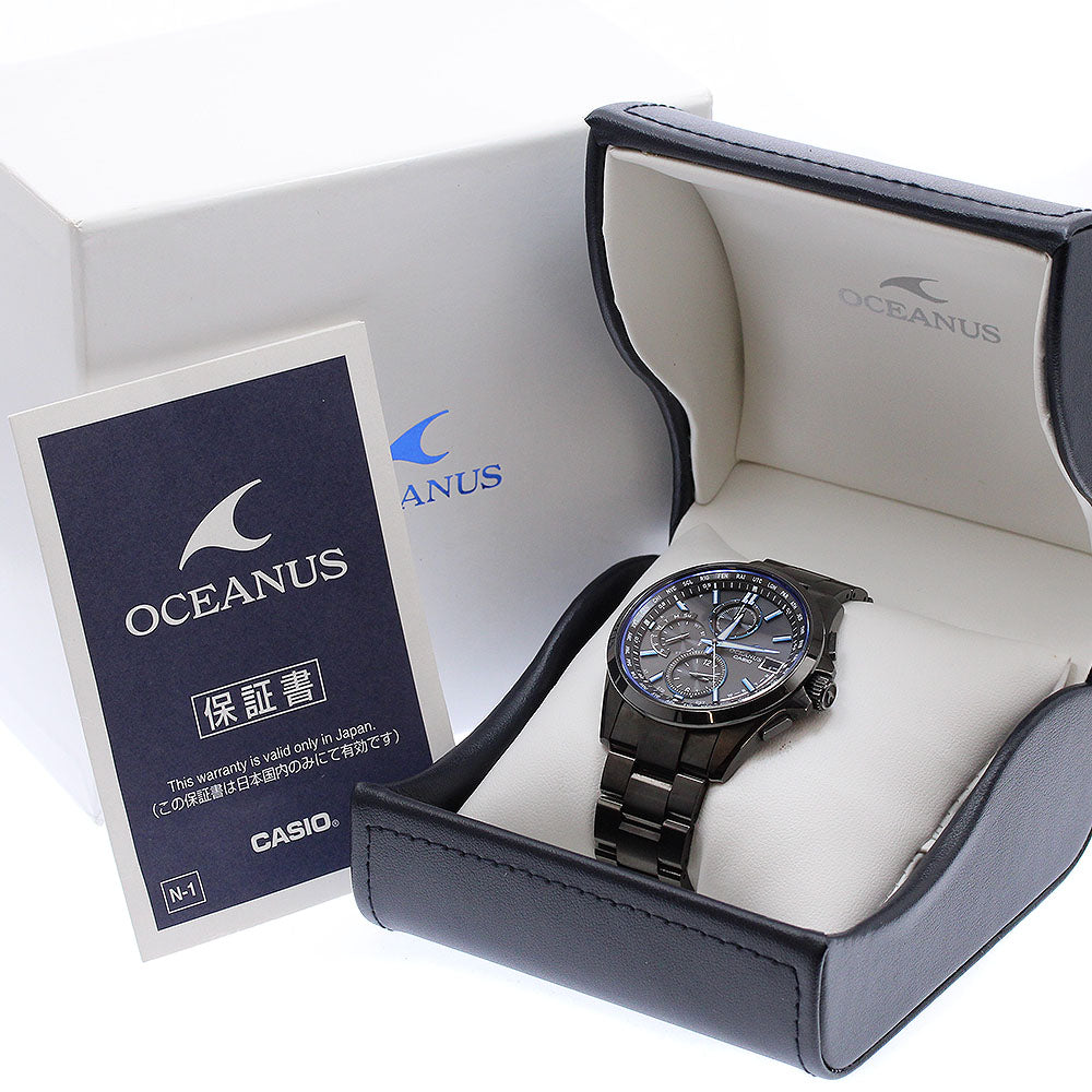 CASIO Oceanus Classic Line OCW-T2600B-1AJF Solar Powered Radio Men's_915379
