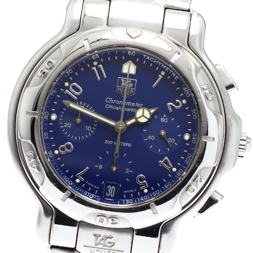 TAG HEUER 6000 series CH5113 Chronograph Navy Dial Automatic Men's Watch_915380