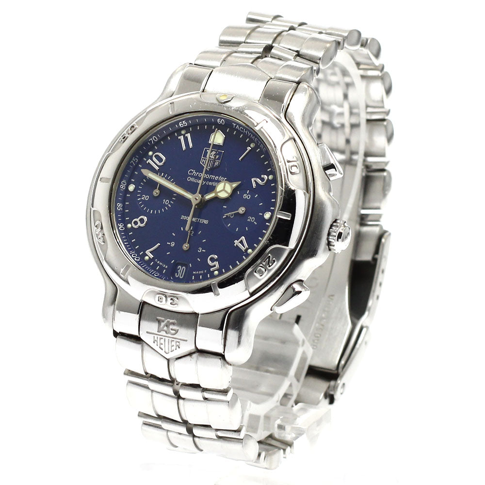 TAG HEUER 6000 series CH5113 Chronograph Navy Dial Automatic Men's Watch_915380