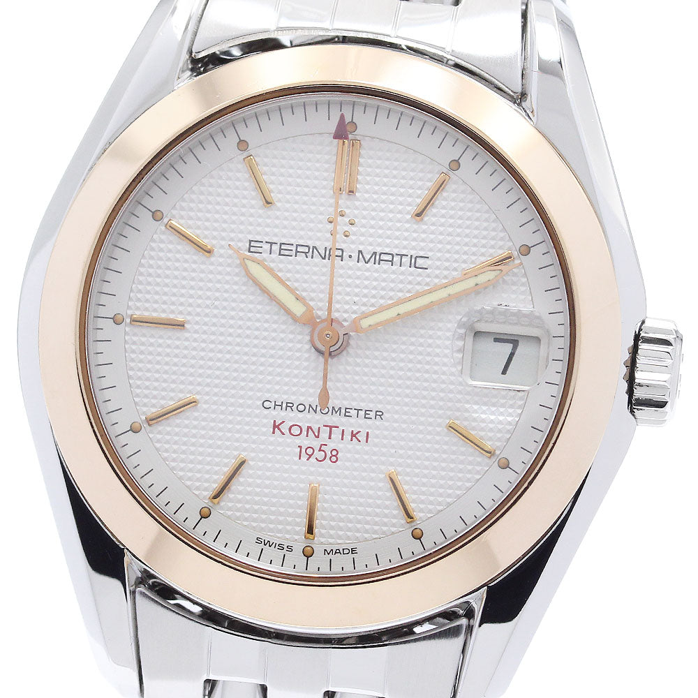 Eterna Eternamatic Kontiki 1573.47 PG bezel date Automatic Men's Watch_915392