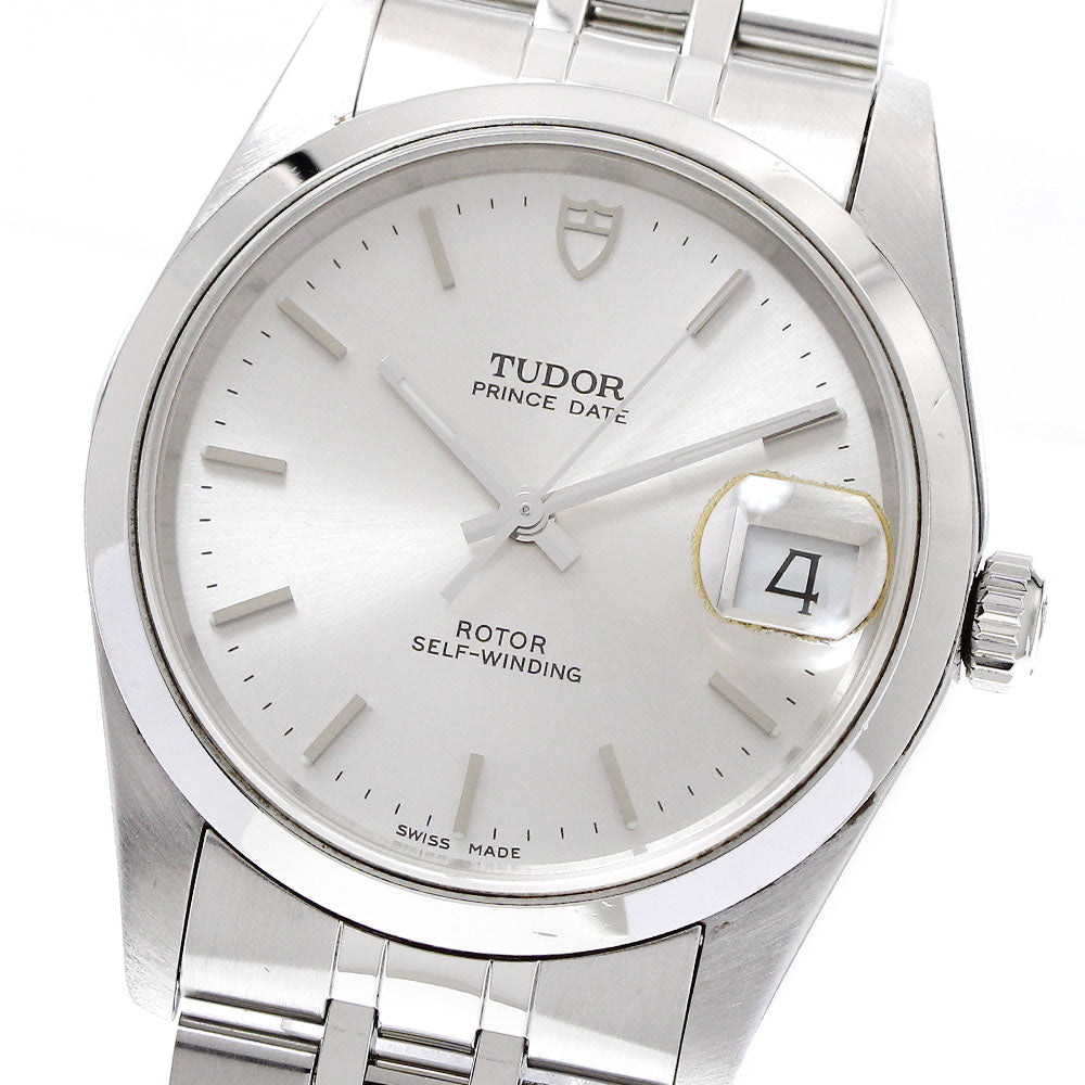 TUDOR Prince Date 74000N Date Silver Dial Automatic Men's Watch_915394