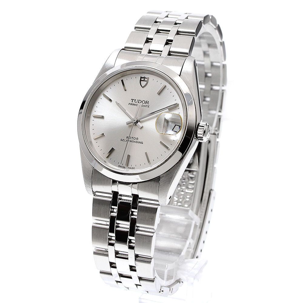 TUDOR Prince Date 74000N Date Silver Dial Automatic Men's Watch_915394
