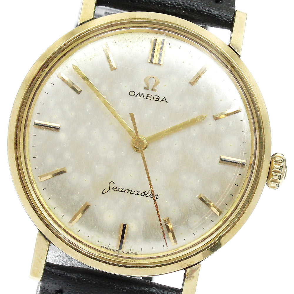 OMEGA Seamaster gold Dial Hand Winding Men's Watch_915403