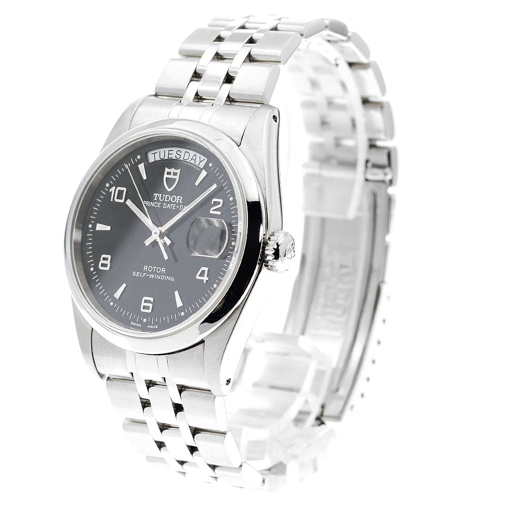 TUDOR Prince Date Day 76200 black Dial Automatic Men's Watch_915894