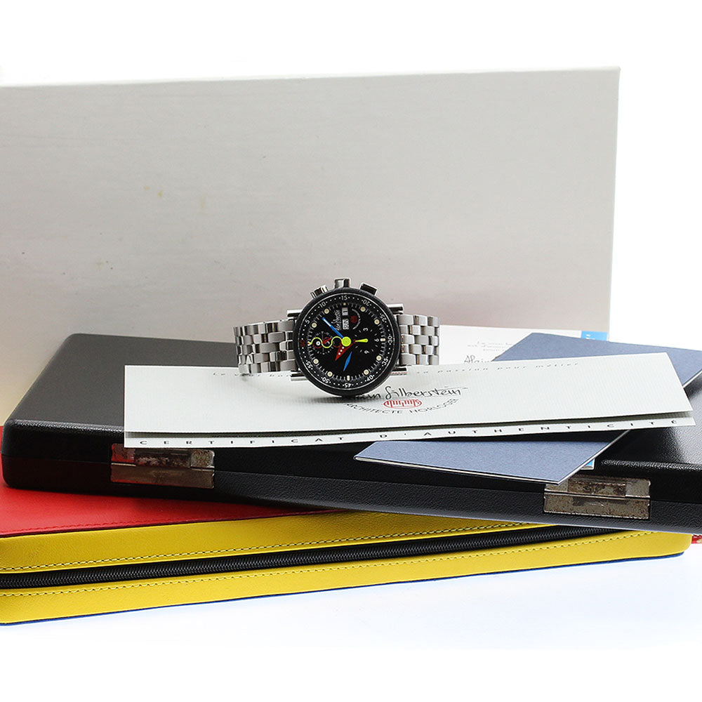 Alain Silberstein Chrono B Gummy KB41 Limited to 500 chronographs black Dial Automatic Men's Watch_915977