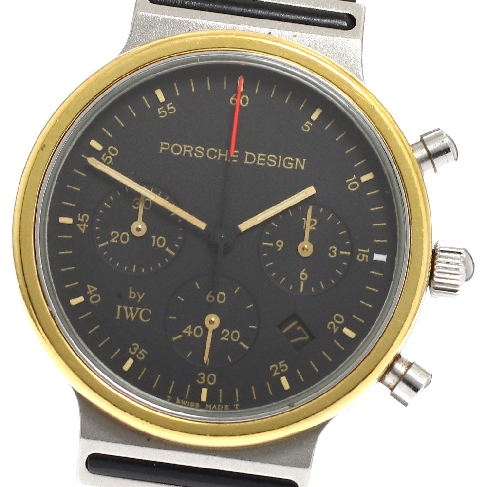 Porsche Design by IWC Chronograph Date black Dial Quartz Men's Watch_915978