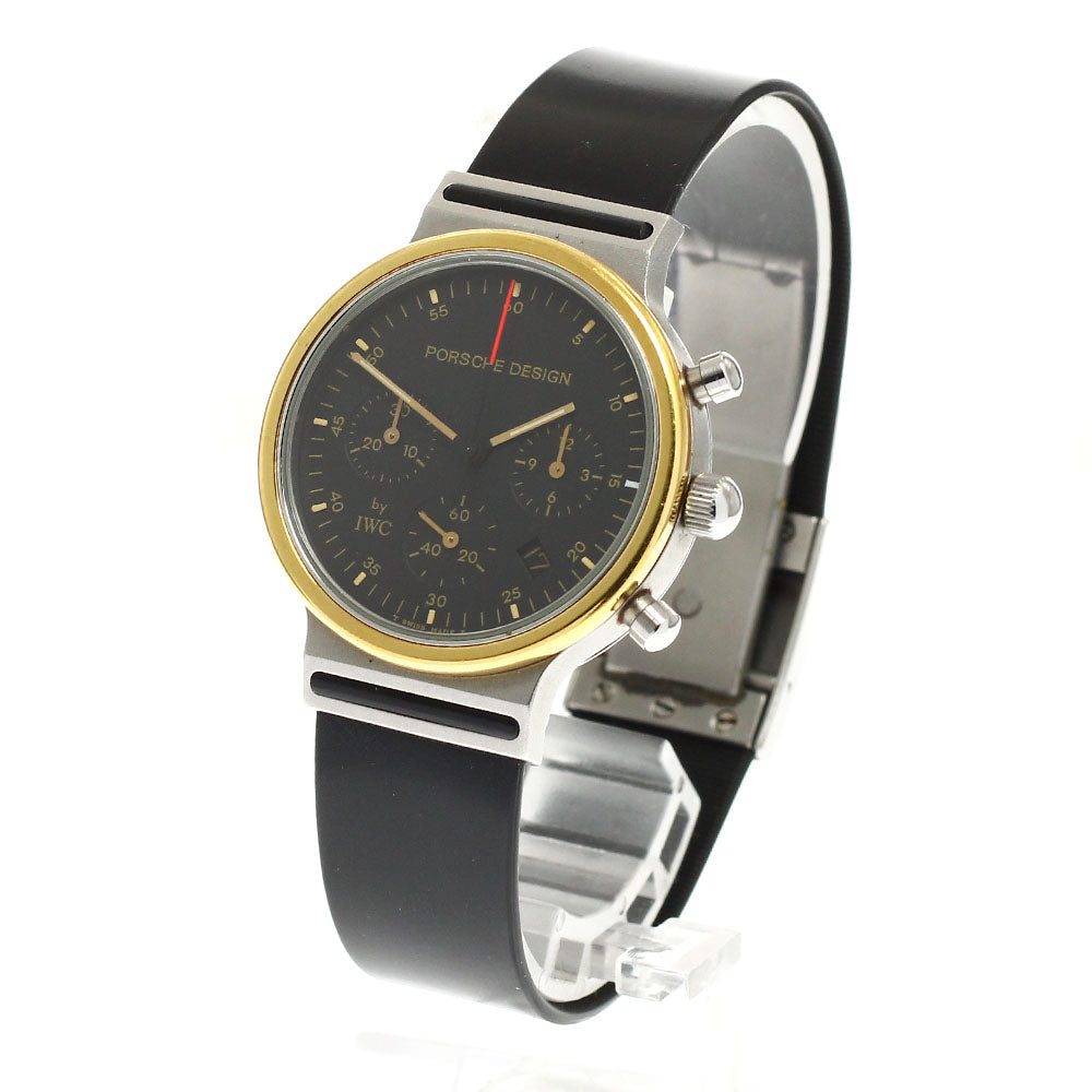 Porsche Design by IWC Chronograph Date black Dial Quartz Men's Watch_915978