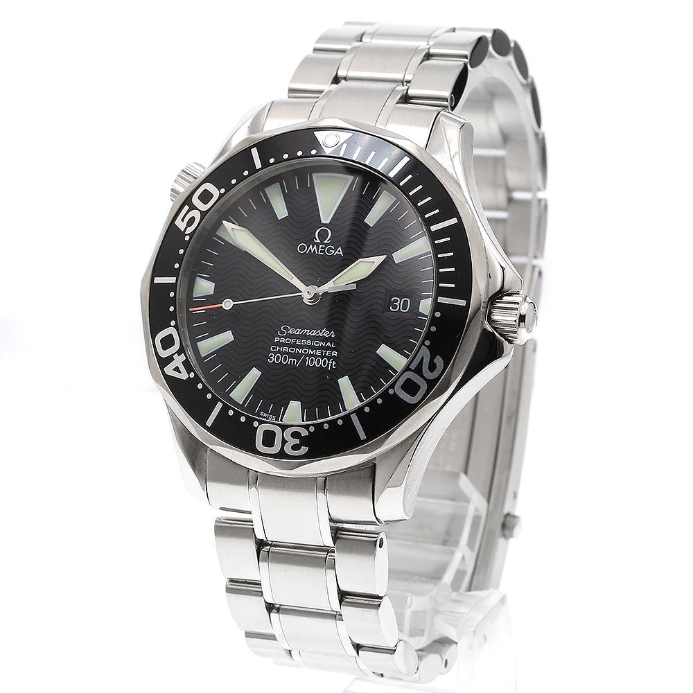 OMEGA Seamaster300 2254.50 Date black Dial Automatic Men's Watch_915979