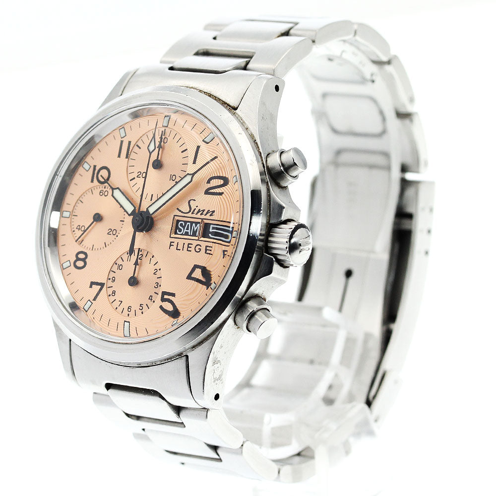 Sinn Flieger II 356 Day-Date Chronograph Copper Dial Auto Men's Watch_915983