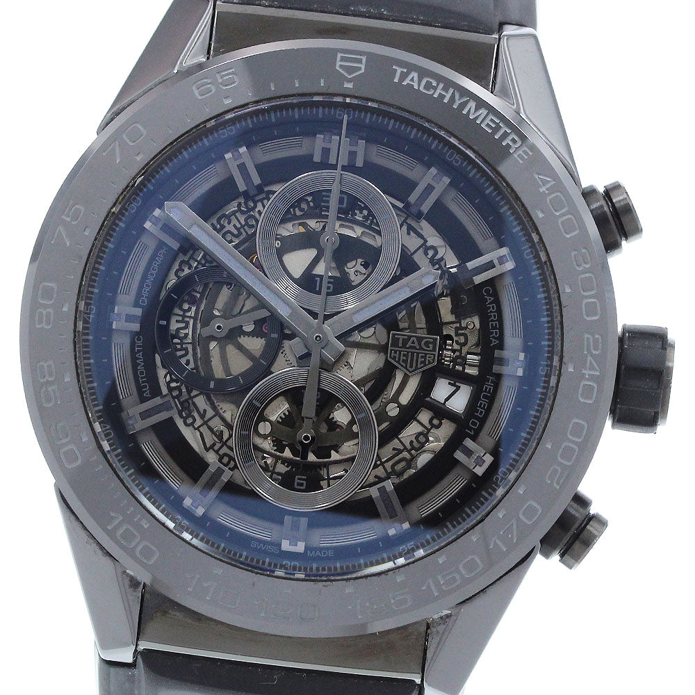 TAG HEUER Carrera CAR2A90 Caliber Heuer 01 skeleton Dial Automatic Men's_915989