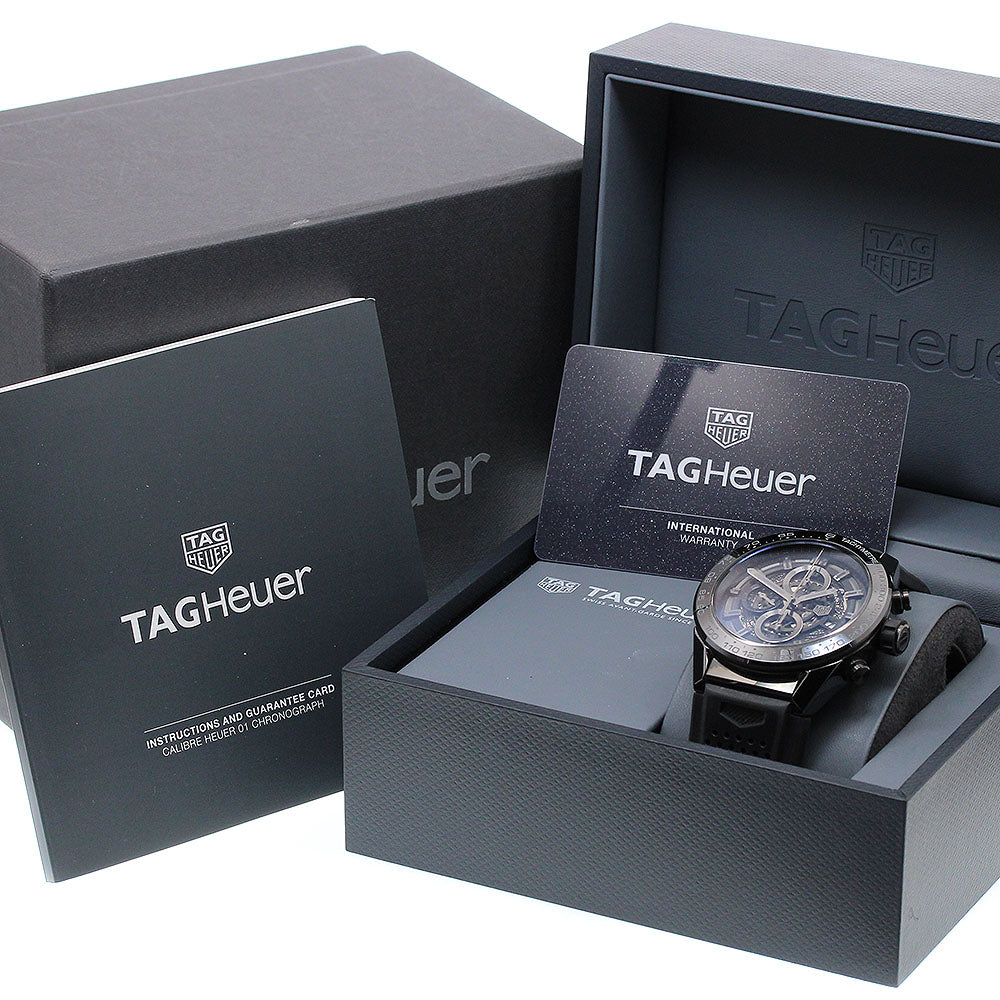 TAG HEUER Carrera CAR2A90 Caliber Heuer 01 skeleton Dial Automatic Men's_915989