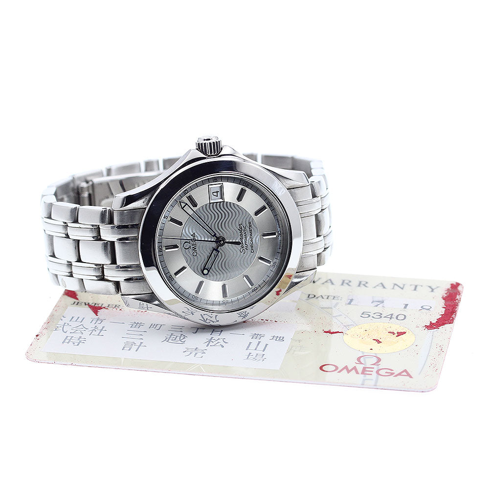 OMEGA Seamaster120m 2501.31 Date Silver Dial Automatic Men's Watch_915990