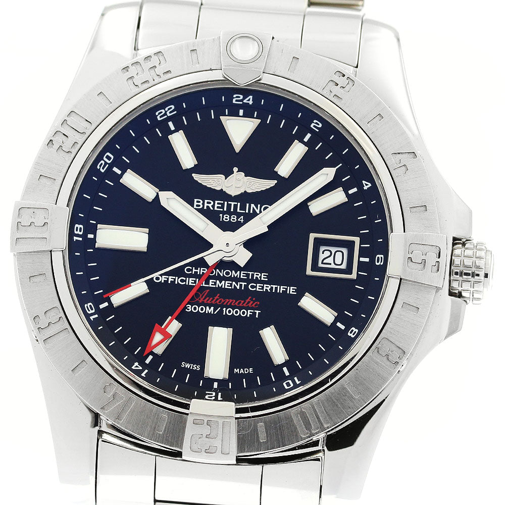 BREITLING Avenger II GMT A32390 Date Black Dial Automatic Men's Watch_916021