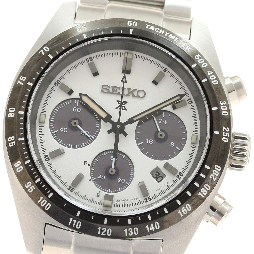 SEIKO Prospex Speed Timer SBDL085 Chronograph Solar Powered Men's Watch_916031