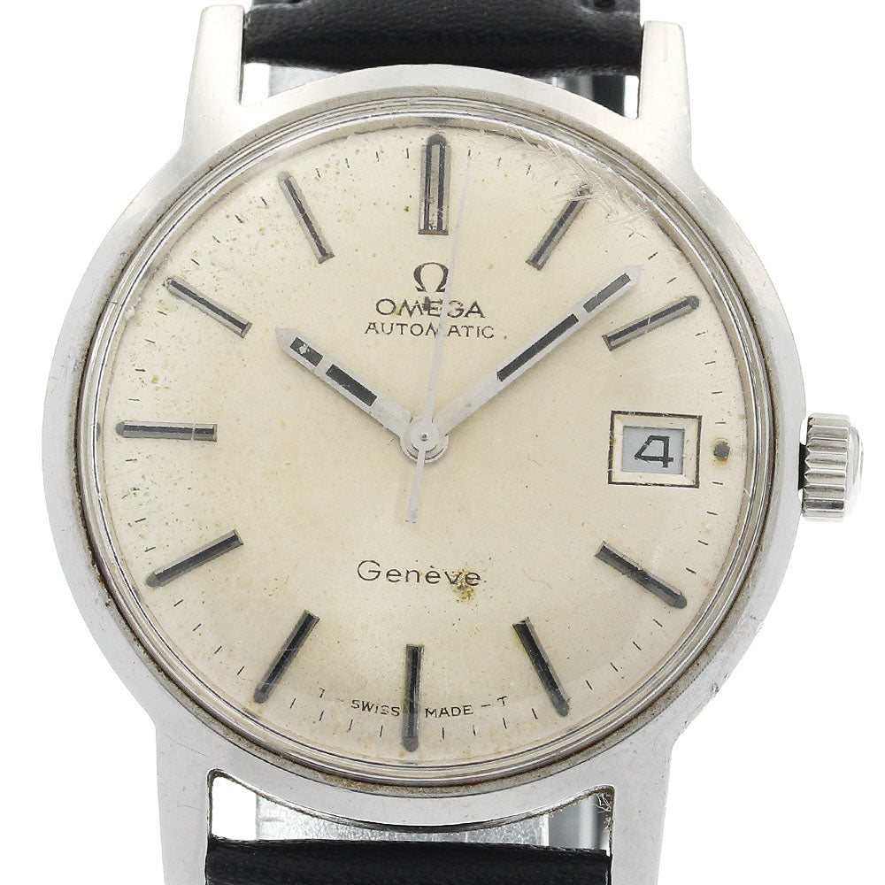 OMEGA Geneve 166.070 Date Cal.565 Silver Dial Automatic Men's Watch_916037
