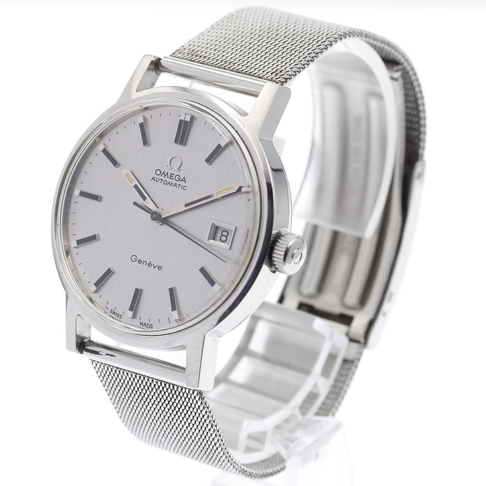 OMEGA Geneve 166.0098 Date Cal.1481 Silver Dial Automatic Men's Watch_916038