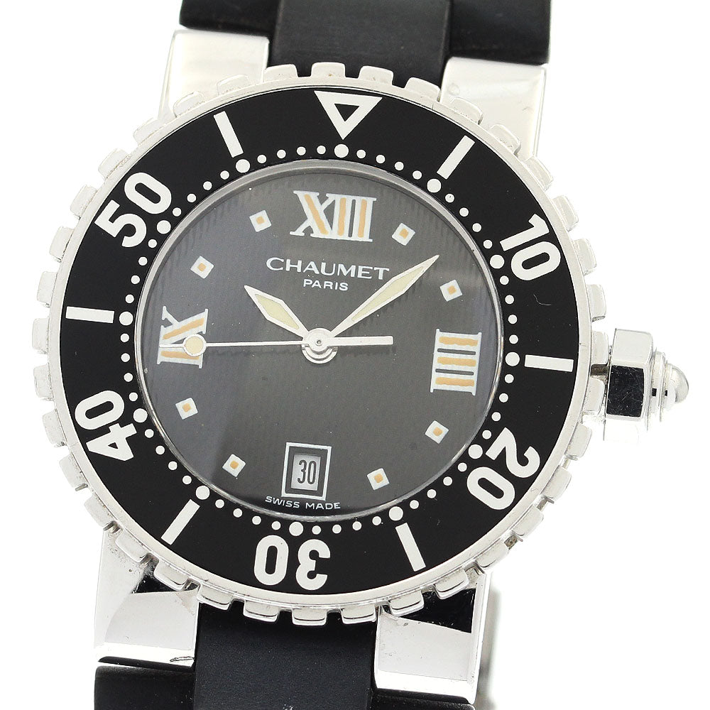 Chaumet Class one W06213-086 Date black Dial Quartz Ladies Watch_916041