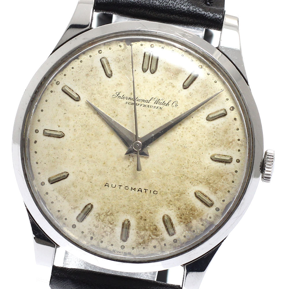 IWC SCHAFFHAUSEN Cal.852 Vintage Silver Dial Automatic Men's Watch_916053