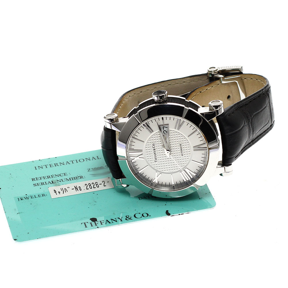 TIFFANY&Co. Atlas Gen Z1000.70.12A21A71A Date Silver Dial Automatic Men's Watch_916078