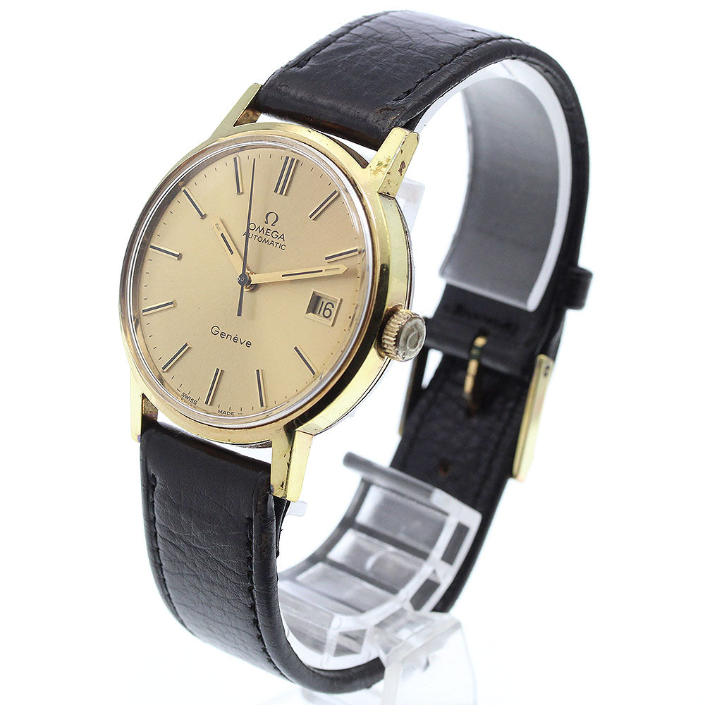 OMEGA Geneve 166.0098 Date Cal.1481 gold Dial Automatic Men's Watch_916093