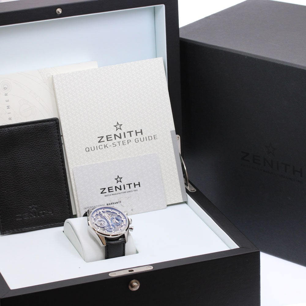ZENITH Chronomaster El Primero Full Open 03.2153.400/78.C813 skeleton AT_916127