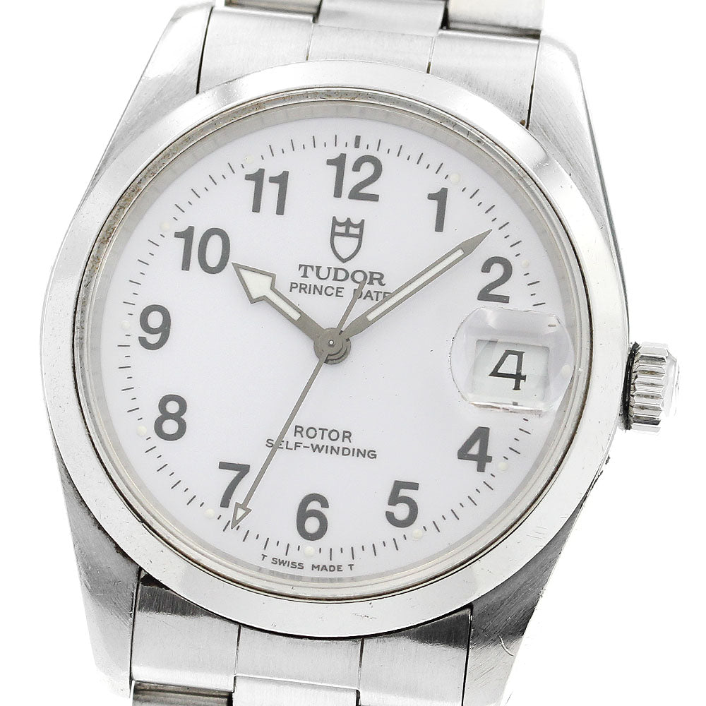 TUDOR Prince Date 74000N white Dial Automatic Boy's Watch_916159
