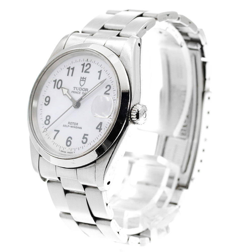 TUDOR Prince Date 74000N white Dial Automatic Boy's Watch_916159