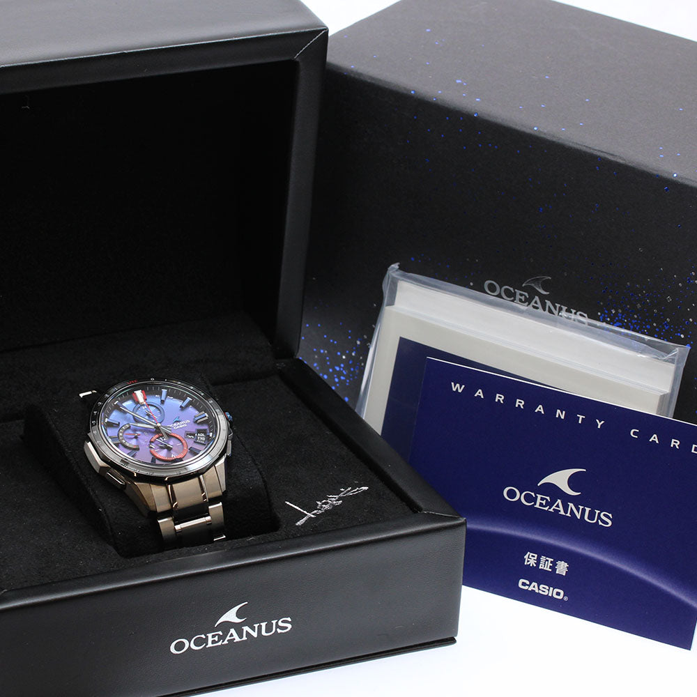 CASIO Oceanus OCW-G2000SB-2AJR Solar Powered Radio Men's Watch_916169