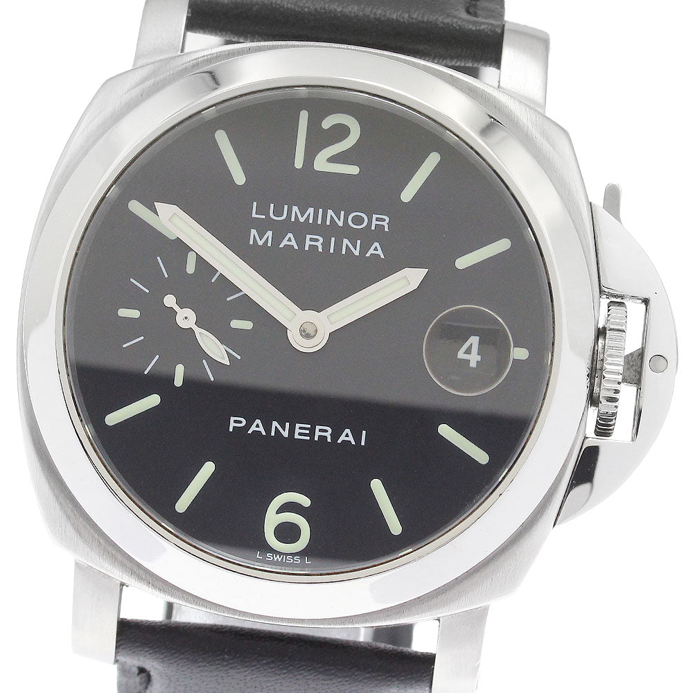 PANERAI Luminor Marina PAM00050 Small Second Date Automatic Men's Watch_916170