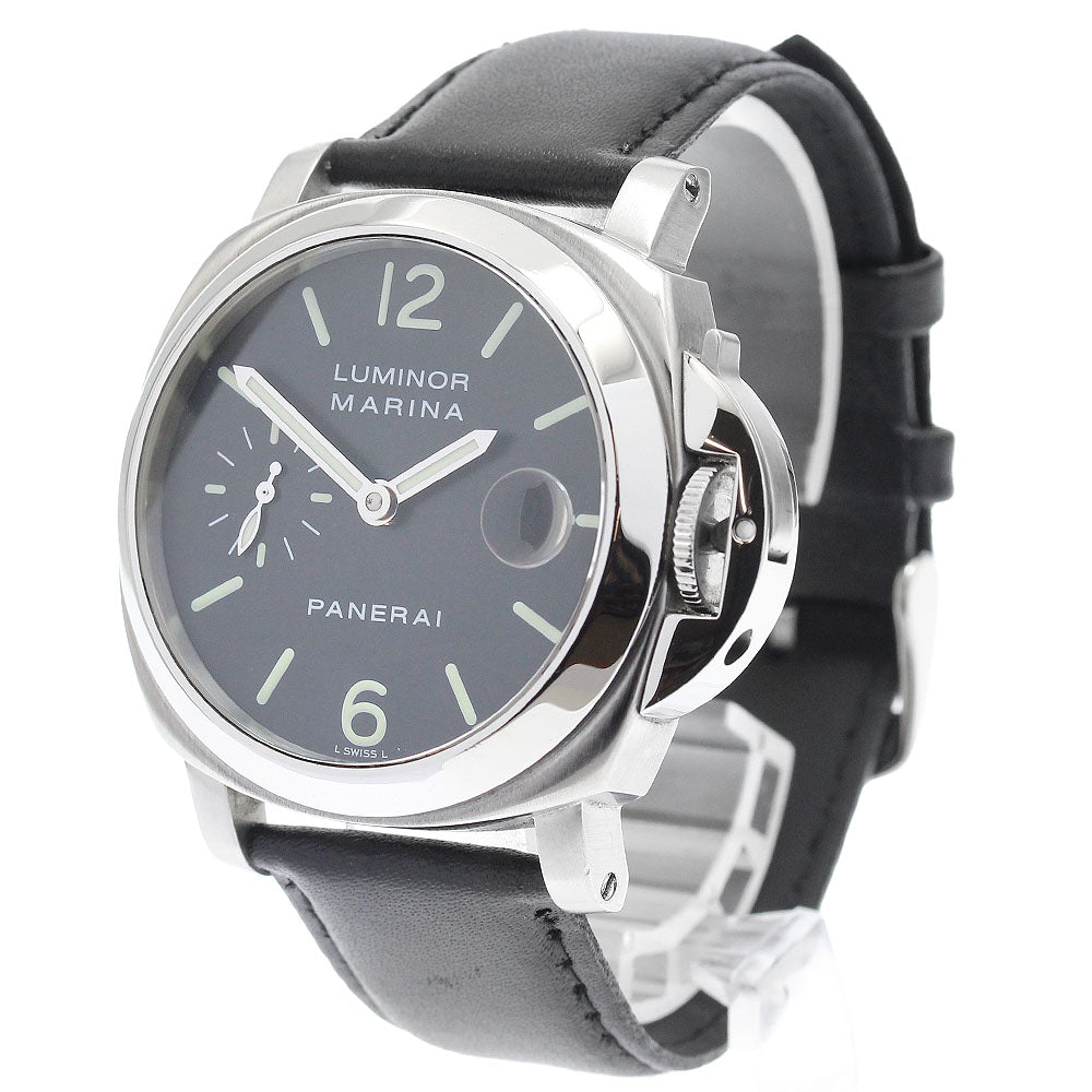 PANERAI Luminor Marina PAM00050 Small Second Date Automatic Men's Watch_916170