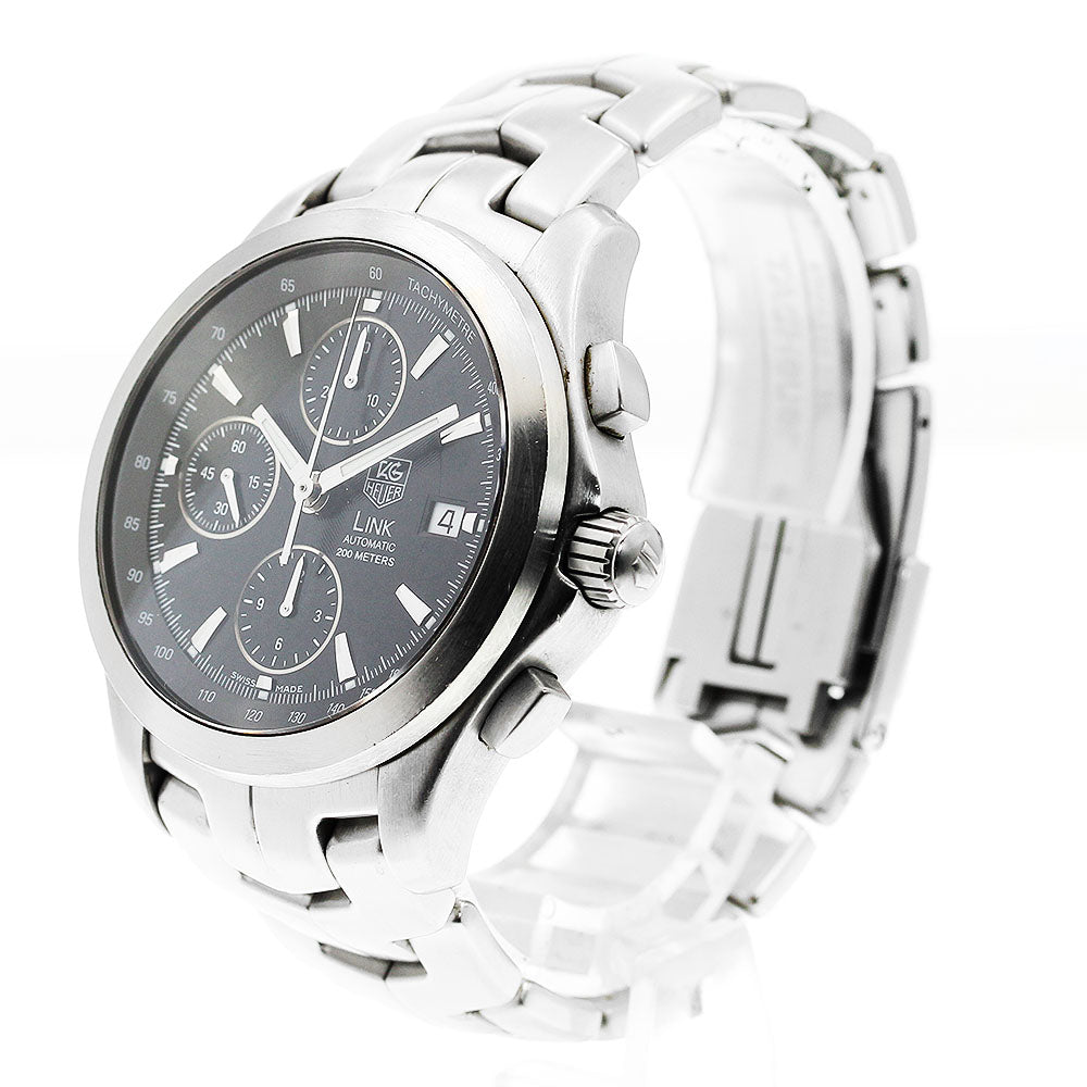 TAG HEUER Link CJF2110 Chronograph Date black Dial Automatic Men's Watch_916181