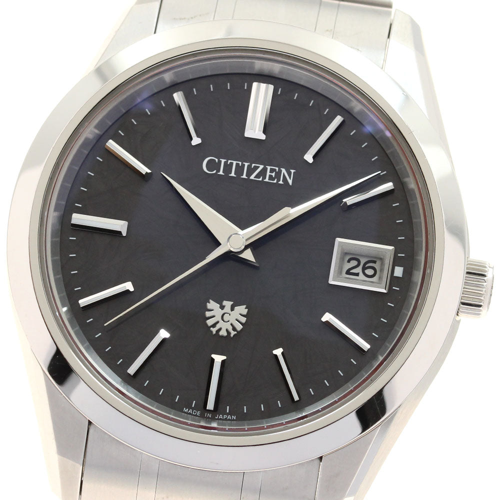 CITIZEN The citizen AQ4100-57E Date black Dial Solar Powered Men's Watch_916191