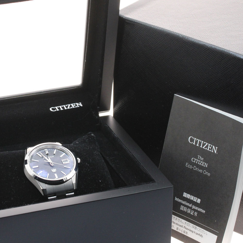 CITIZEN The citizen AQ4100-57E Date black Dial Solar Powered Men's Watch_916191