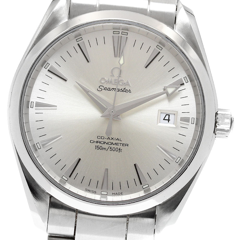 OMEGA Seamaster Aqua Terra 2503.30 Date Silver Dial Automatic Men's Watch_916196