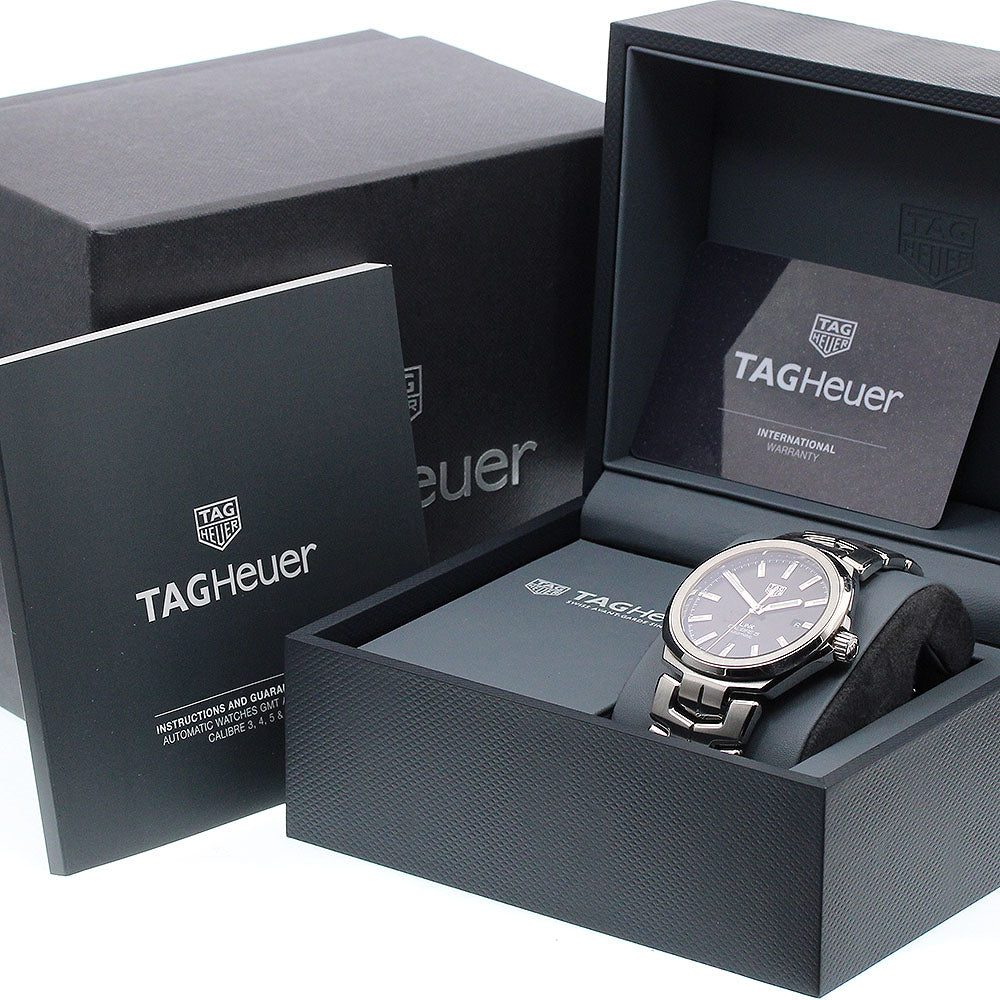 TAG HEUER Link caliber 5 WBC2110 Date black Dial Automatic Men's Watch_916199
