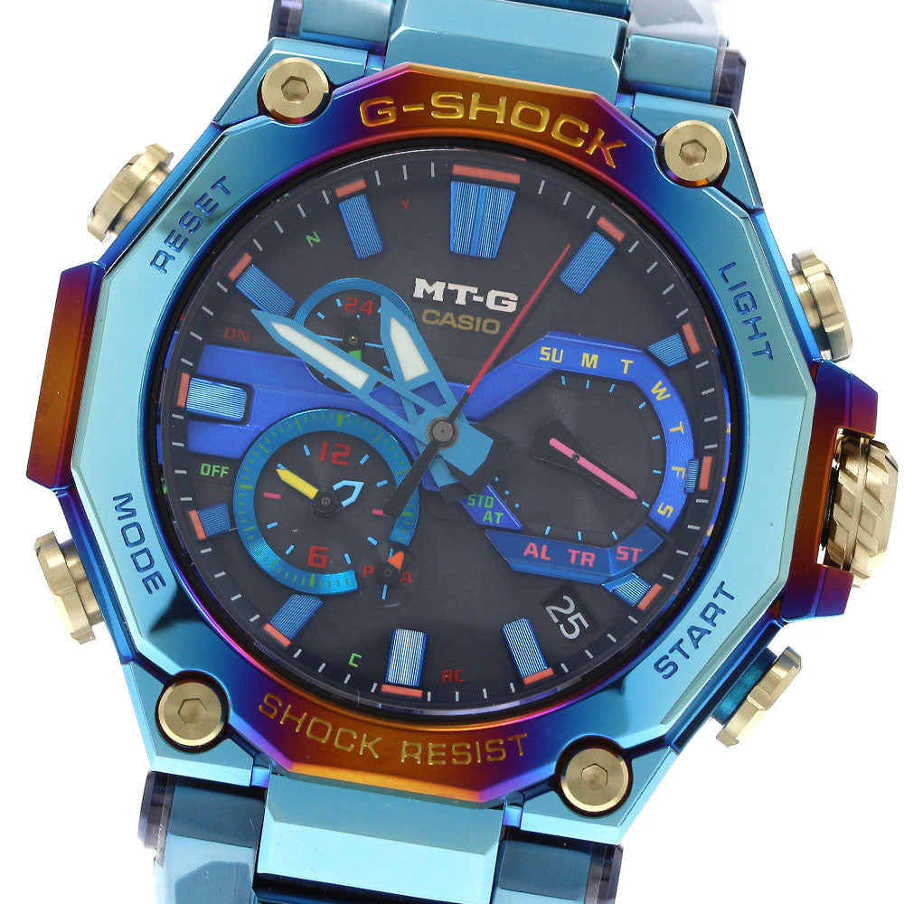 CASIO MT-G Blue Phoenix MTG-B2000PH-2AJR black Dial Radio Men's Watch_916212