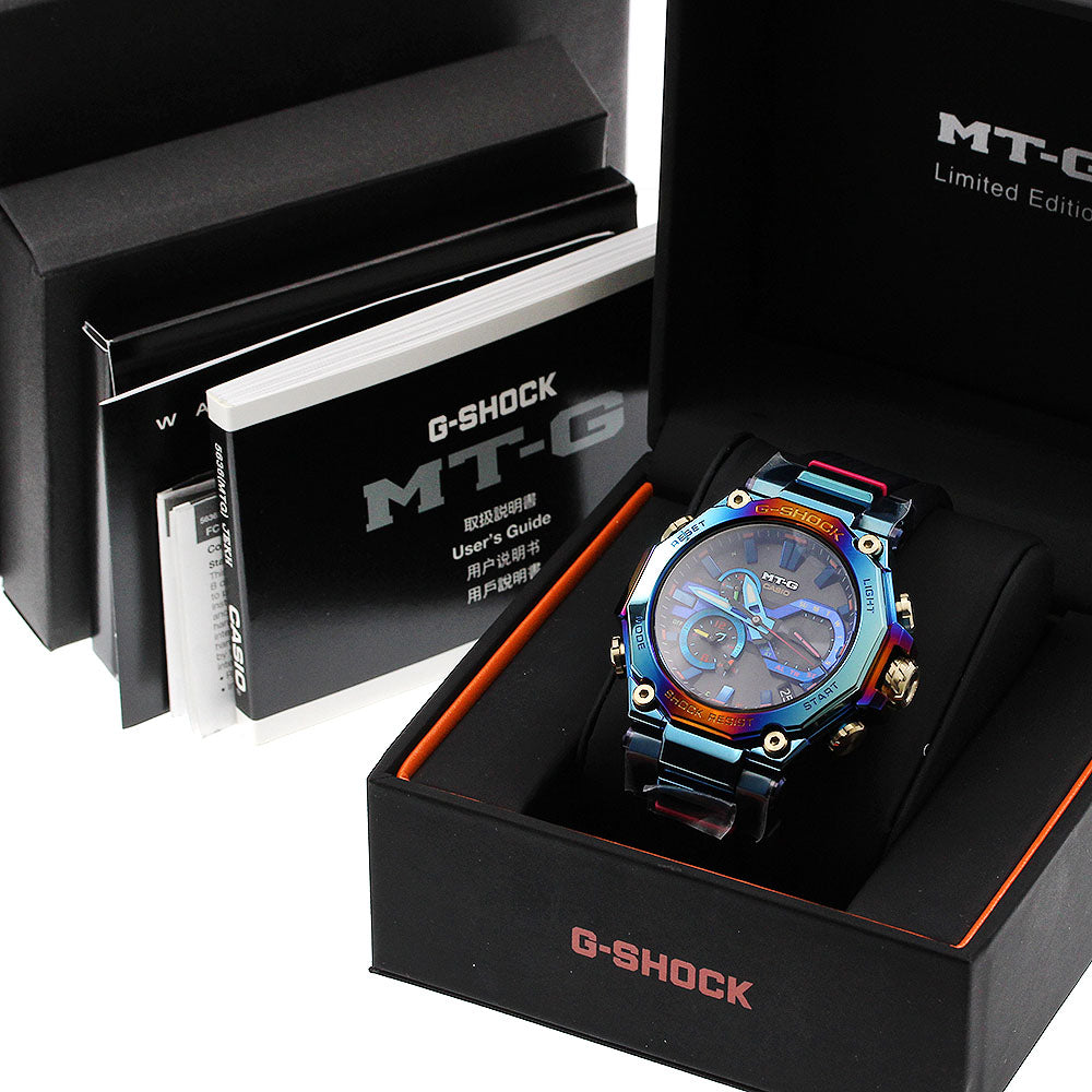 CASIO MT-G Blue Phoenix MTG-B2000PH-2AJR black Dial Radio Men's Watch_916212