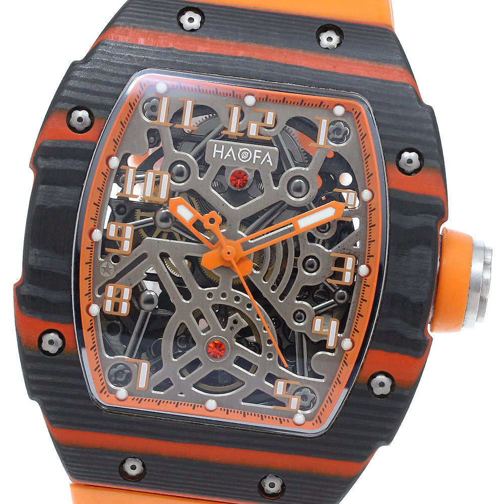 HAOFA mechanical 1923 skeleton Dial Automatic Men's Watch_916215