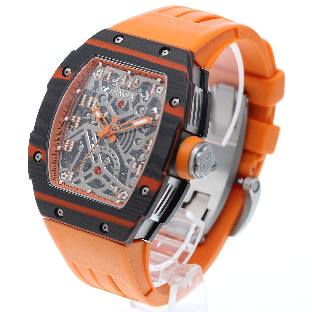 HAOFA mechanical 1923 skeleton Dial Automatic Men's Watch_916215