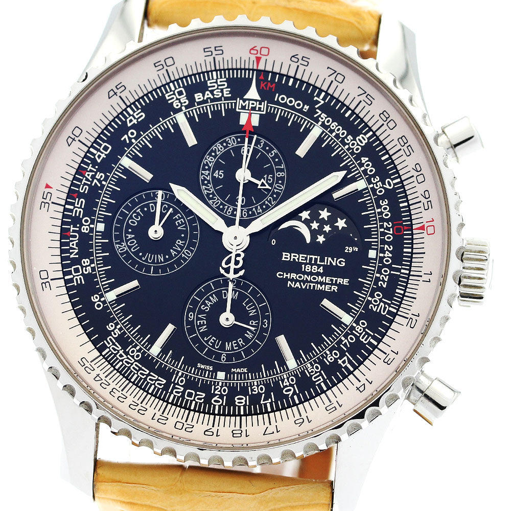 BREITLING Navitimer 1461 A19370 1000 world limited black Dial Automatic Men's Watch_916226