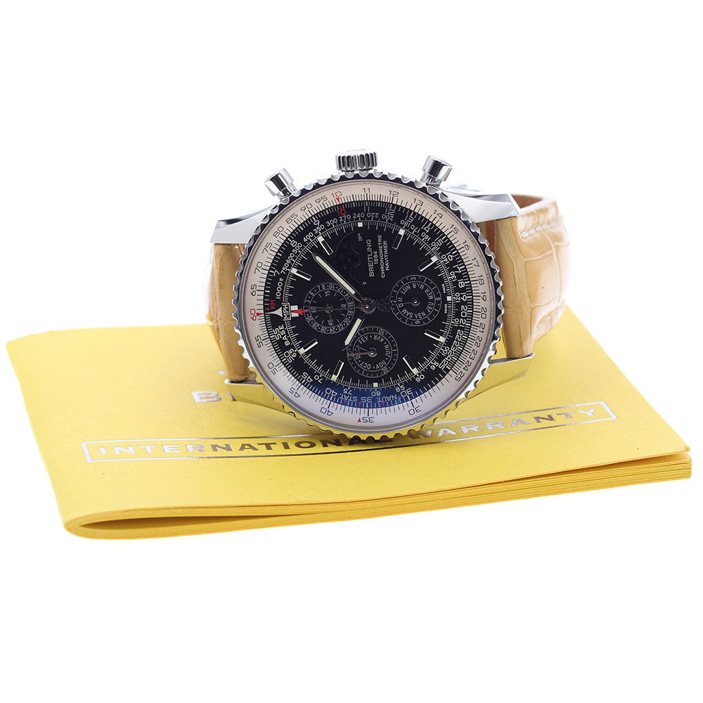 BREITLING Navitimer 1461 A19370 1000 world limited black Dial Automatic Men's Watch_916226