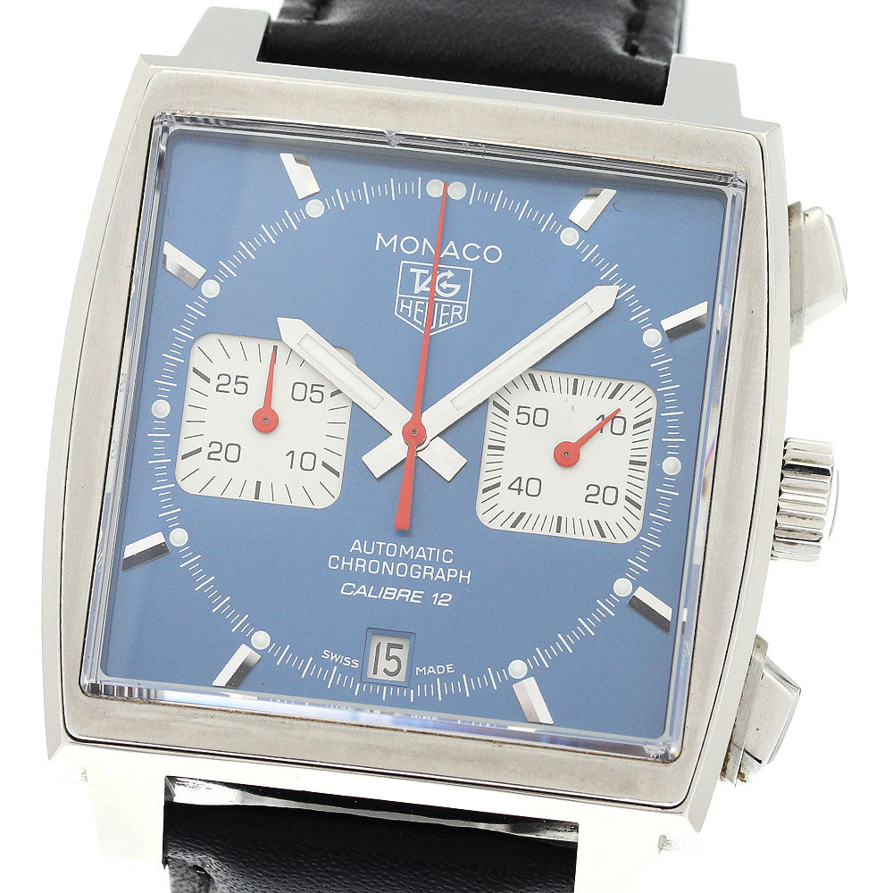 TAG HEUER Monaco CAW2111-1 Caliber 12 chronograph Automatic Men's Watch_916236