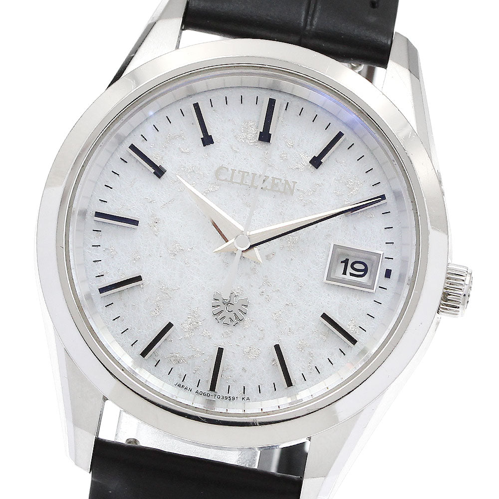 CITIZEN Exceed A060-T026486 25th anniversary limited model Japanese paper / Silver Dial Solar Powered Men's Watch_916243