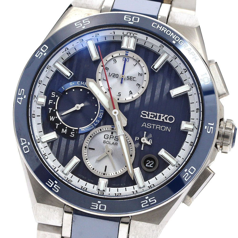SEIKO Astron Nexter SBXC181/5X83-0AA0 GPS Solar Powered Radio Men's Watch_916244